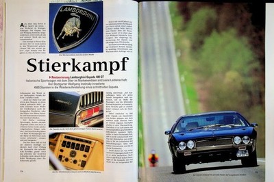 Motor Klassik 06/1999 Lamborghini Espada 400 GT mit 325PS Restaurierung - ein in