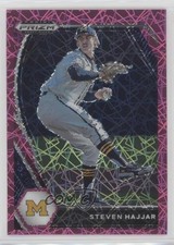 2021 Panini Prizm Draft Picks Pink Velocity Prizm Steven Hajjar #PDP61 0q6b