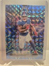 2024 Panini Mosaic - Devin Singletary #163 Reactive Blue Mosaic Prizm - Giants 
