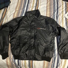 80's Vintage Chevrolet Heartbeat of America Jacket USA Made Embroidered Large