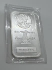 1 oz. Highland Mint Silver Bar - Walking Liberty Design .999+ Fine