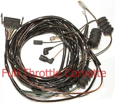 US MADE 1965 Corvette Wiring Harness Convertible Rear Body no Back Up Lights NEW