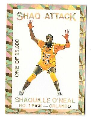 Shaquille O'Neal Shaq Attack Promo Card #2 One of 25,000 | eBay Shaquille O'Neal Shaq Attack Promo Card #2 One of 25,000 | eBay