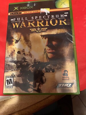 Full Spectrum Warrior Platinum Hits (Microsoft Xbox, 2005)