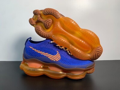 Nike Air Max Scorpion 2022 Blue and Orange Men's Shoes DX4768-400