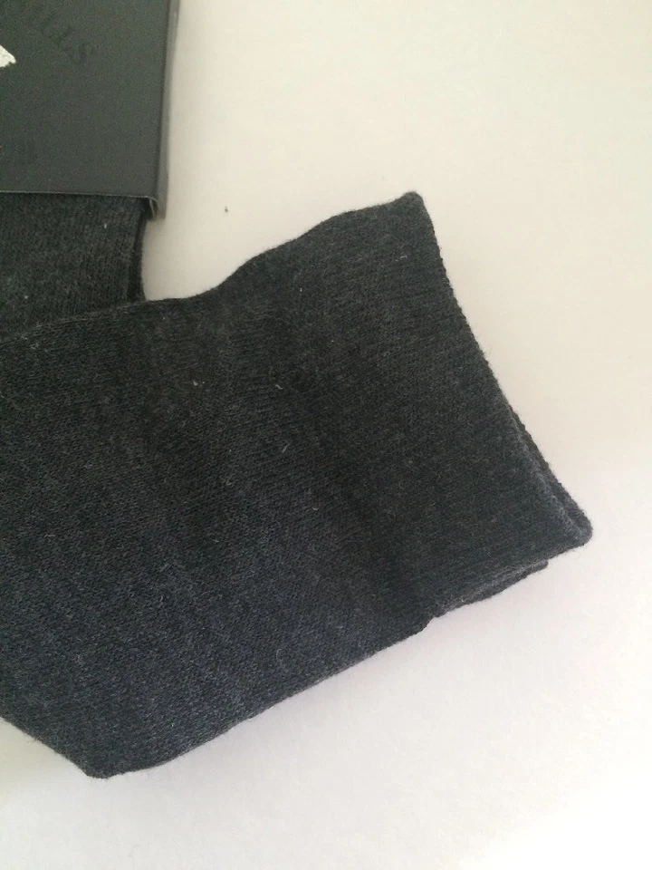 1-ПАРА НОСКОВ ЖЕНЩИН КОЛЕНА BEVERLY HILLS ПОЛО КЛУБ 4-9 КОМПЛЕКТ НОВЫЙ С ЯРЛЫКАМИ СЕРЫЙ - Изображение 3 из 4