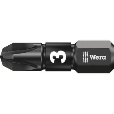 Wera 855/1 PZ Impaktor Pozi Schraubendreher-Bits PZ3 25mm 10er Pack