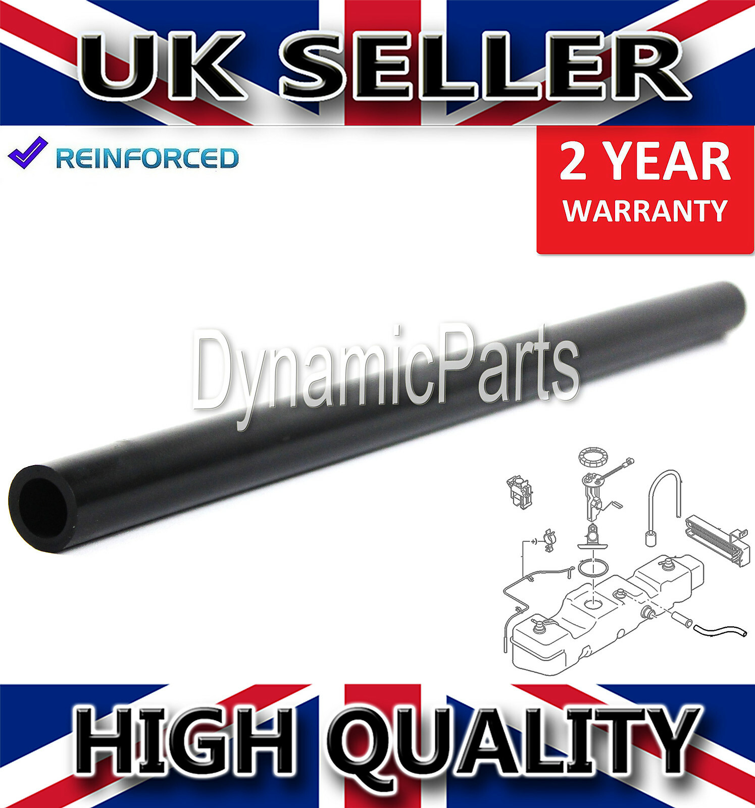 FOR FORD TRANSIT MK6 MK7 2.2 2.4 TDCI FUEL TANK BREATHER HOSE PIPE