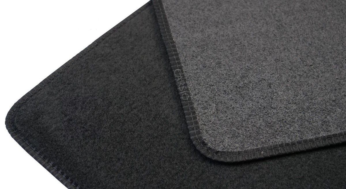 VW Passat Oval Fixings 2000-2005 Black Premium Carpet Tailored Car Mats