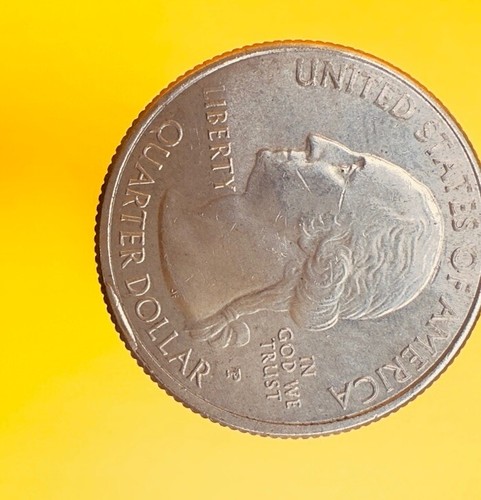 Cud-2018 P Cumberland Island Quarter error nice size cud on a ATB series - Picture 3 of 15