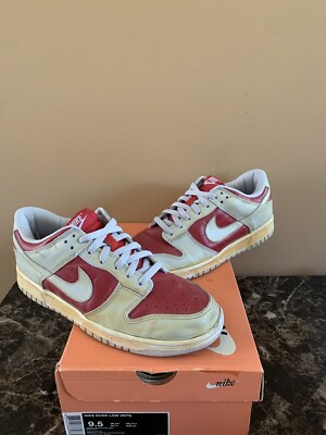 Nike Dunk Low VNTG 2010 Reverse Ultraman Size 9.5 Men Varsity Red SB Travis