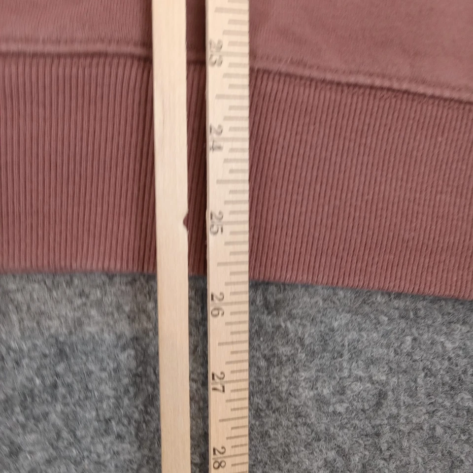 Pulôver com capuz feminino The North Face extra grande logotipo marrom manga longa - Imagem 3 de 4