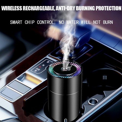 Essential Oil Aroma Diffuser Aromatherapy LED Ultrasonic Humidifier Car Purifier - Picture 9 of 38