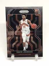 David Johnson 2021-22 Panini Prizm Rookie Toronto Raptors #278 RC