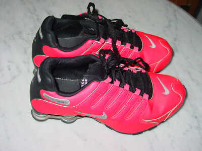 2014 Nike Shox NZ Hyper PInk/Metallic Silver Youth Running 2014 Nike Shox NZ Hyper PInk/Metallic Silver Youth Running