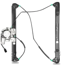 Front Passenger Side Power Window Regulator with Motor Replacement for BMW X5...