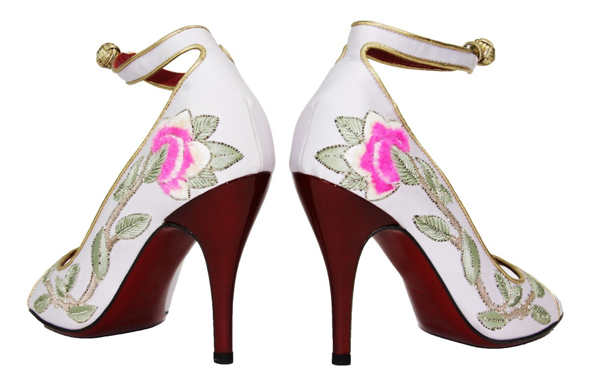 New Tom Ford for Yves Saint Laurent F/W 2004 *Opium* Lotus Pumps 