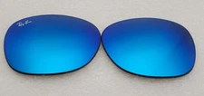 New Ray-Ban RB2132 New Wayfarer Blue Mirror Replacement Lenses 55mm