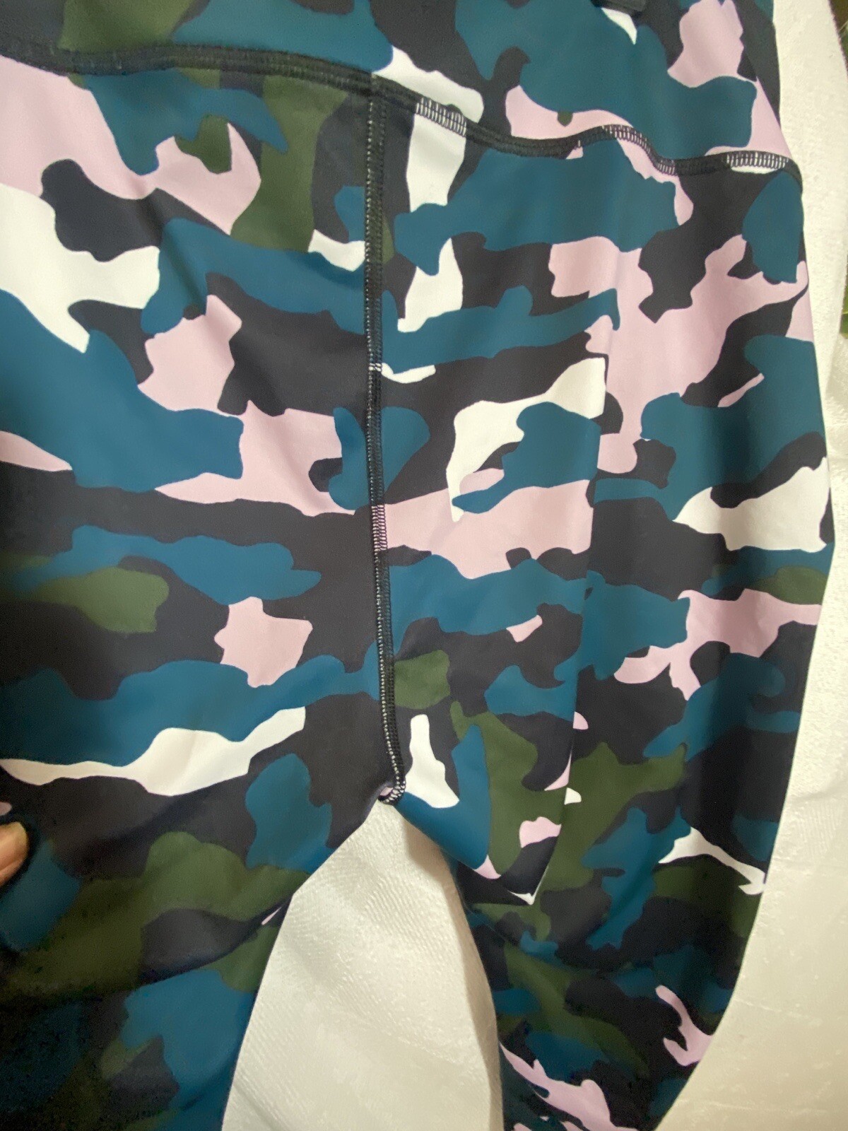 FILA SPORT LEGGINGS DONNA L YOGA FULL VERDE NERO ROSA BIANCO MIMETICO ⭐️COME NUOVI⭐️