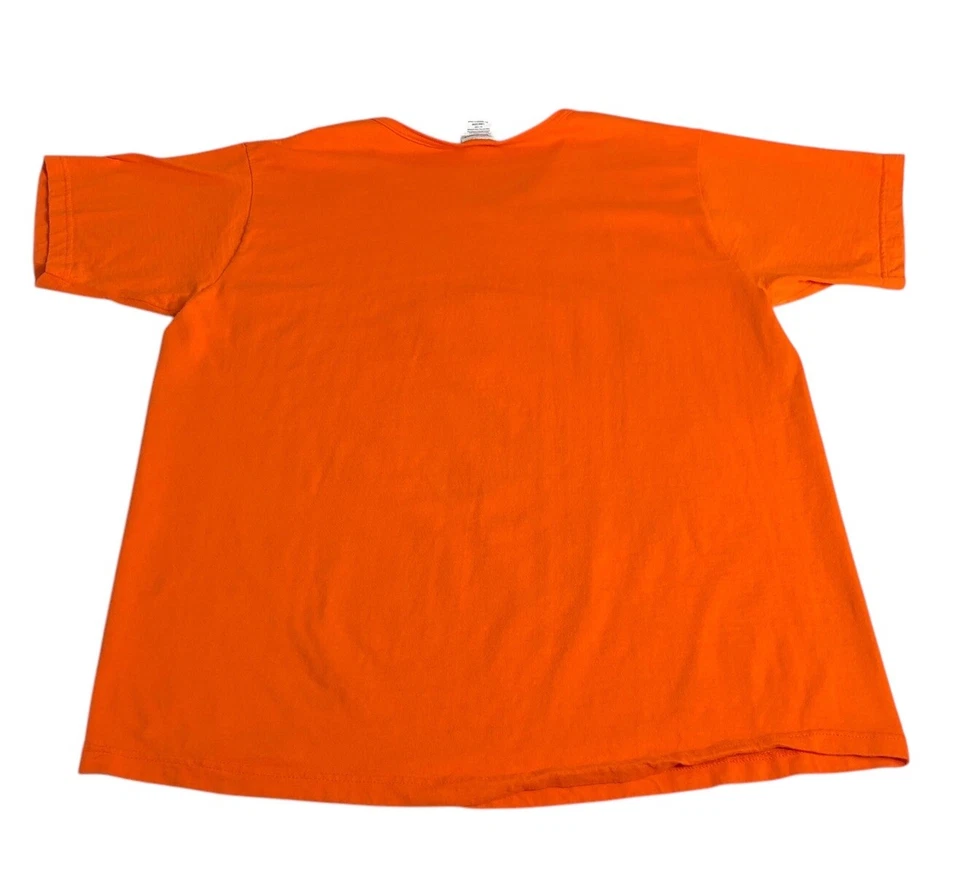 Camisa Bobbie Brooks Vintage Años 90 18W/20W Naranja Oso Bruja Halloween Túnica Dormir Foto 2 de 4