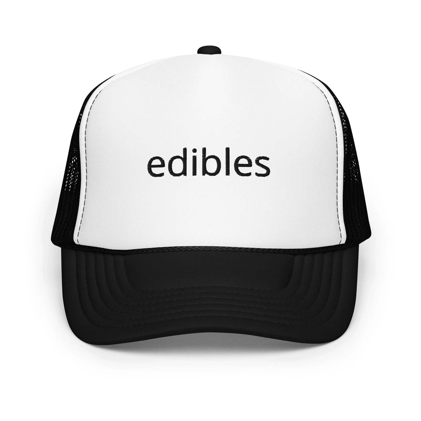 Edibles Embroidered Foam Trucker Hat