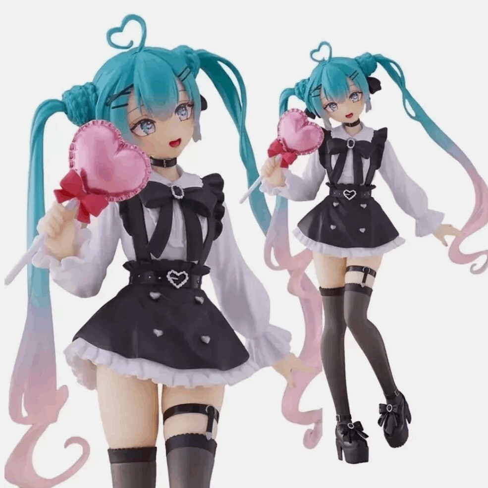7 inch Sexy Girl Hatsune Miku Anime Figure Fashion Subclture