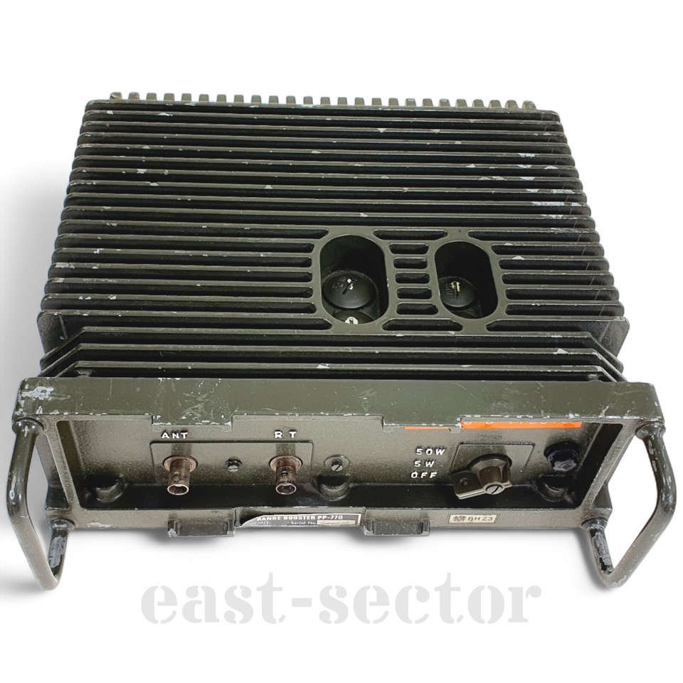 Ex-Army PRC-77 Range Booster PP-770 Power Amplifier Military Radio ...