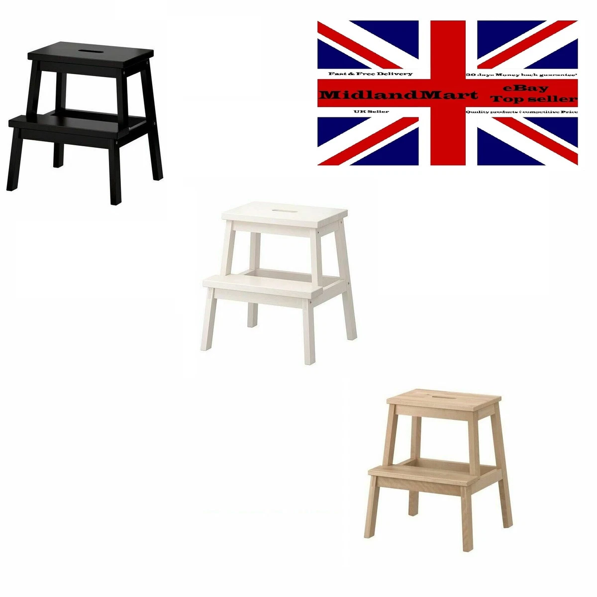 Ikea wooden 2024 step stool