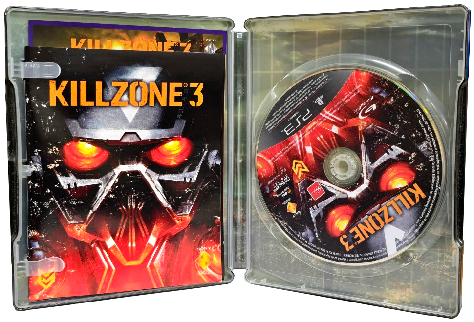 Killzone 3 Collector's Edition Steelbook PlayStation 3 PS3 Killzone 3 Collector's Edition Steelbook PlayStation 3 PS3