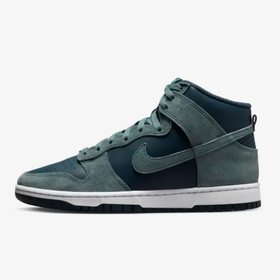 Кроссовки Nike Dunk High Shoes Armory Navy & Mineral Slate (DQ7679-400) доставлены в ускоренном порядке