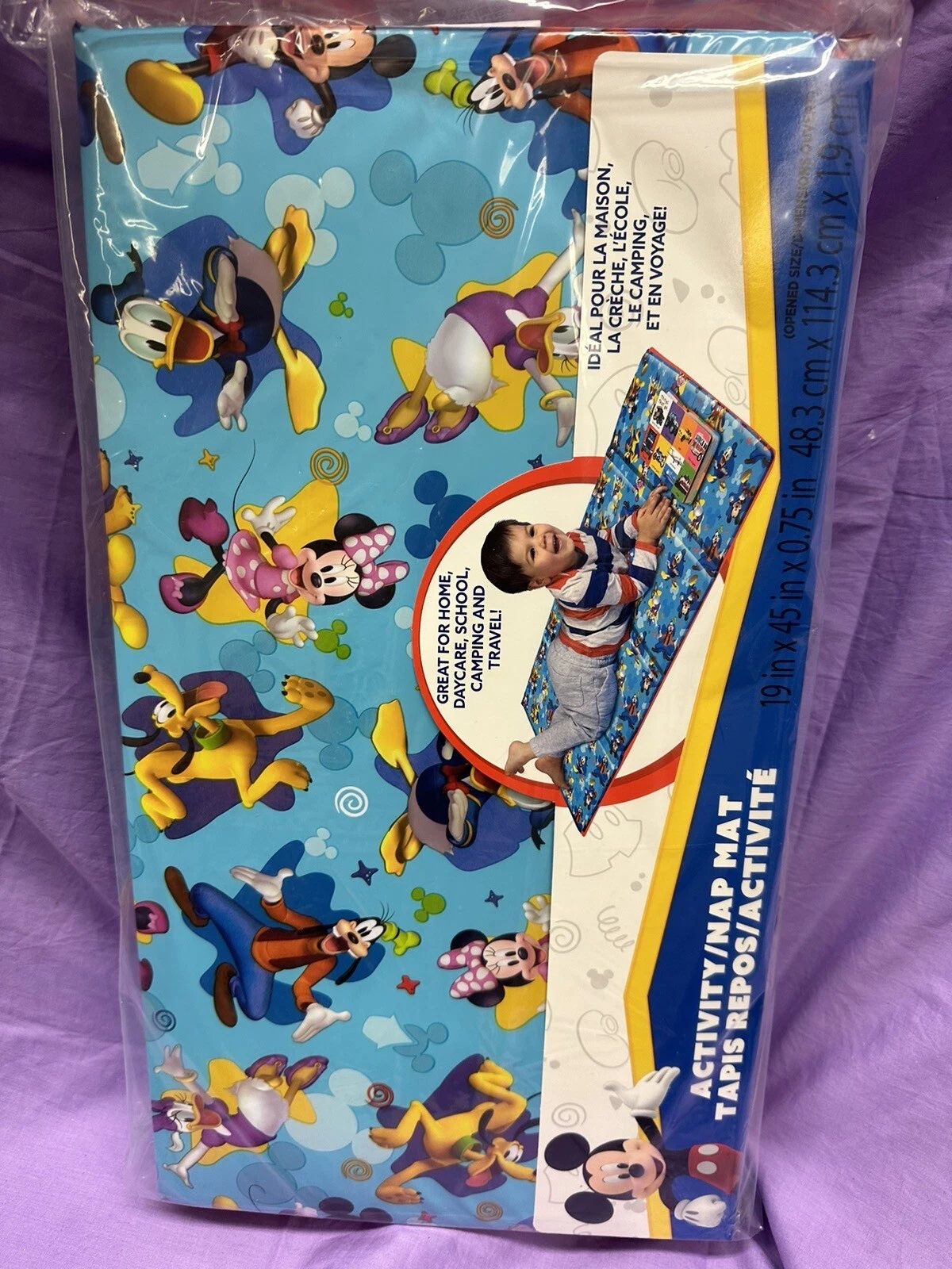 Mickey Mouse Activity Nap Pads Quantity 2