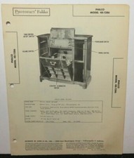 SAMS PHOTOFACT SERVICE MANUAL 41-15 PHILCO RADIO 48-1286