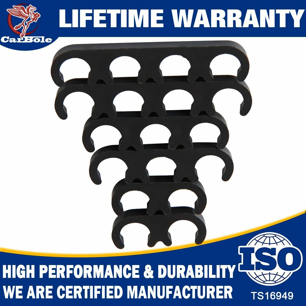 7mm 8mm Useful Plastic Black Spark Plug Wires Separator WIRE SEP. For Chevy Ford