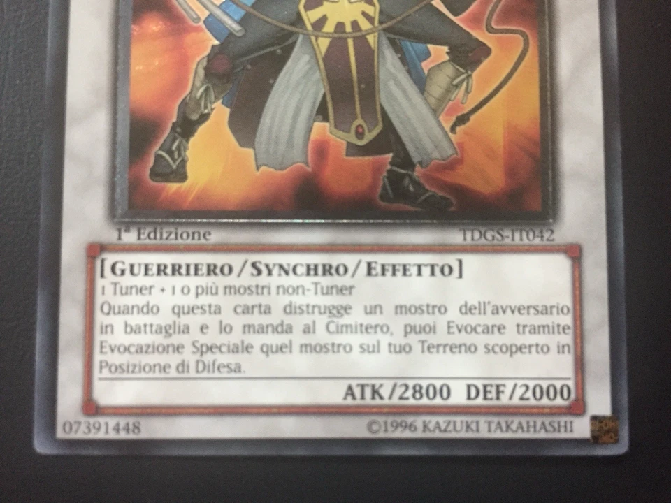 Goyo Guardian UTR Ultimate TDGS-IT042  1st Edition Italian NM Near Mint - Image 3 of 4