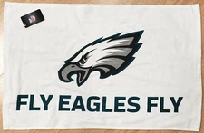 Philadelphia Eagles FLY EAGLES FLY White Official NFL Rally Towel 15 x 25 New