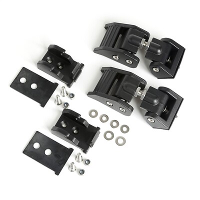 Rugged Ridge 11210.21 Hood Catch Kit Fits 18-23 Gladiator Wrangler (JL)