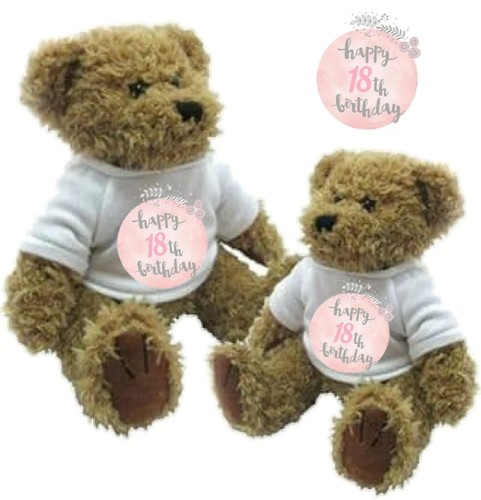 Personalised Happy 18th Birthday Teddy Bear – A Treasured Keepsake and Perfect G - Picture 8 of 8