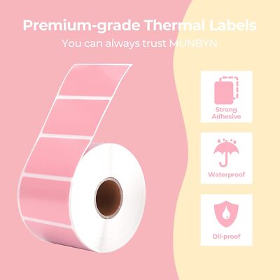 Etichette Termiche 6 Rotoli Dirette 2,25x1,25 Pollici - Per Stampanti Zebra GX420t, LP2824, 2422, 2844 Rotoli Etichette Termiche 6 Pezzi