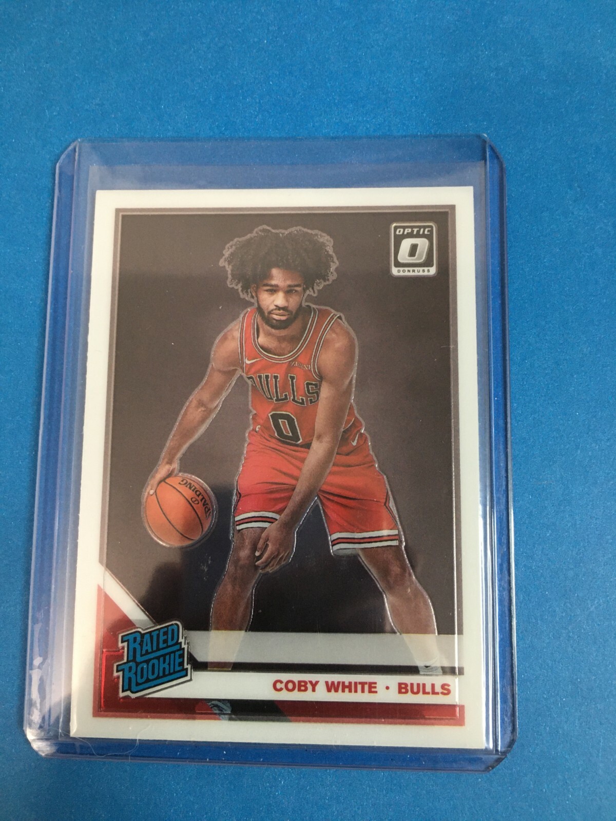 F122,790  2019-20 Donruss Optic #180 Coby White RR RC Chicago Bulls