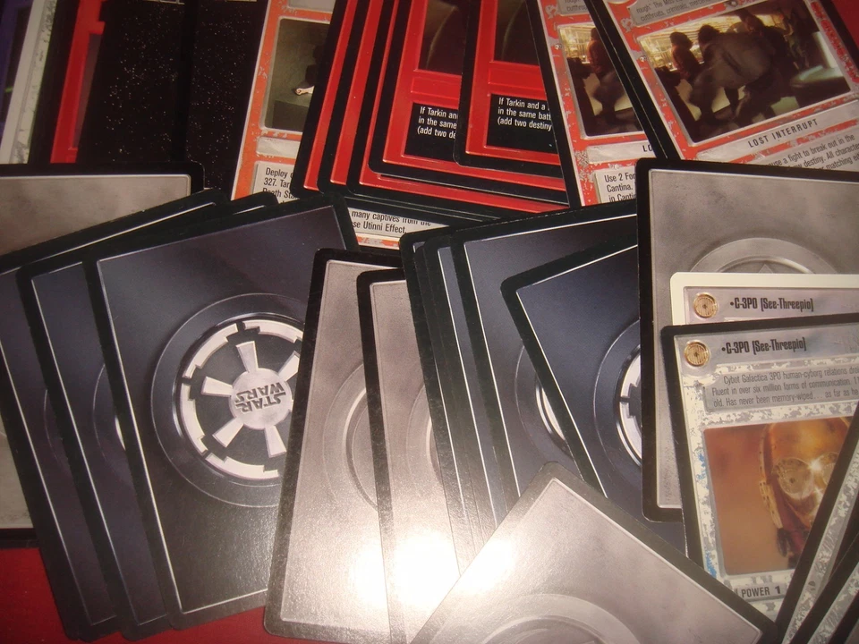 Star Wars CCG Hoth  BB Light Side Dack Ralter  SWCCG Rare Card