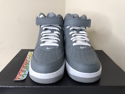 Nike Air Force 1 MID QS Jewel NYC Cool Grey Mens DH5622 001 | eBay
