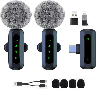Mini Lavalier Mikrofon für Android iPhone IOS Geräte Rauschunterdrückung Ansteck