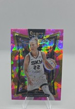 2025 Panini Select WNBA - Concourse Courtney Vandersloot #36 Pink Ice Prizm