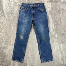 All American Clothing Straight Leg Jeans Men's Size 30x30 Blue Made in USA
