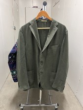 Boglioli K Jacket Blazer Geen Cotton Linen LightweighSmart Casual Jacket