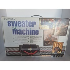 Bond Incredible Sweater Machine Knitting Loom System – Complete- Open Box