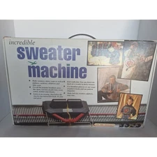 Bond Incredible Sweater Machine Knitting Loom System – Complete- Open Box