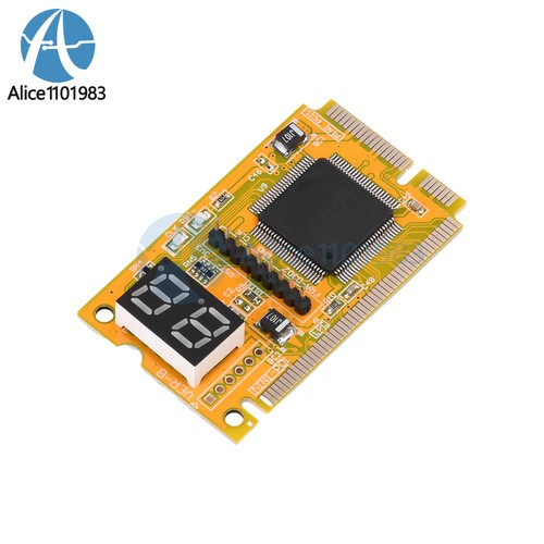Mini 3 in1 PCI PCI-E LPC PC Laptop Analyzer Tester Diagnostic Post Test Card - Afbeelding 7 van 12