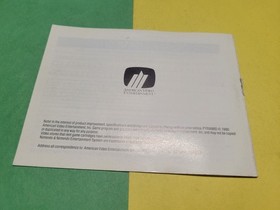 Pyramid NES Nintendo Instruction Manual Only