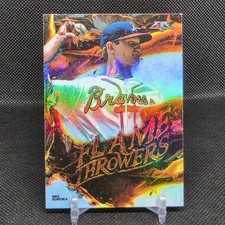 Mike Soroka 2020 Topps Fire #FT-8 Flame Throwers